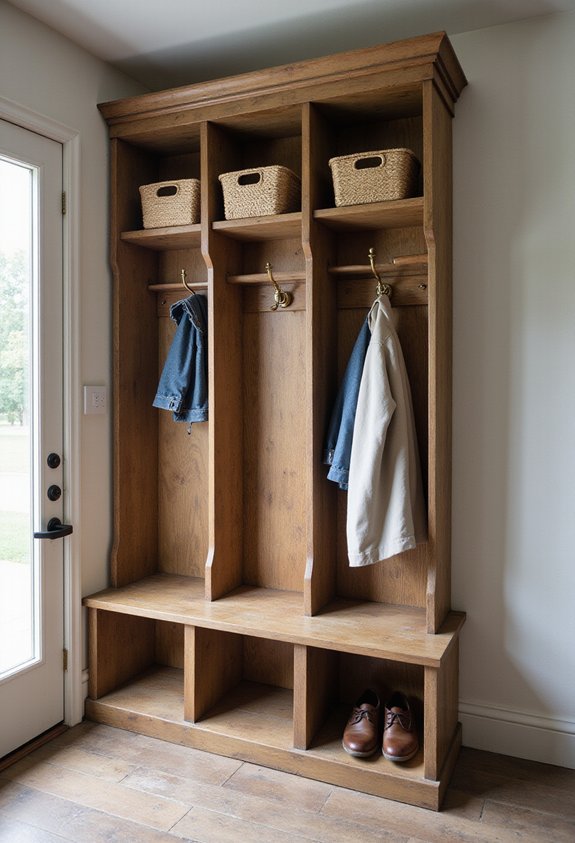 affordable versatile personalized organized mudroom