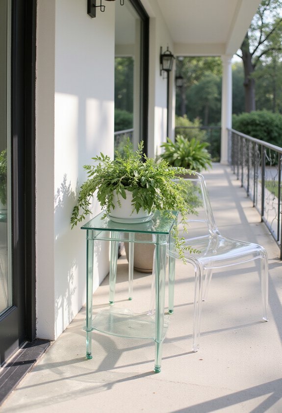 airy transparent functional stylish