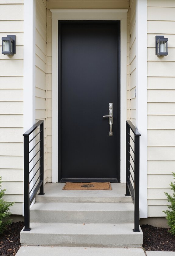 bold complementary impactful welcoming entryway