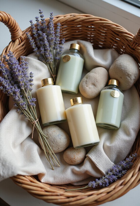 calming luxurious personalized intentional