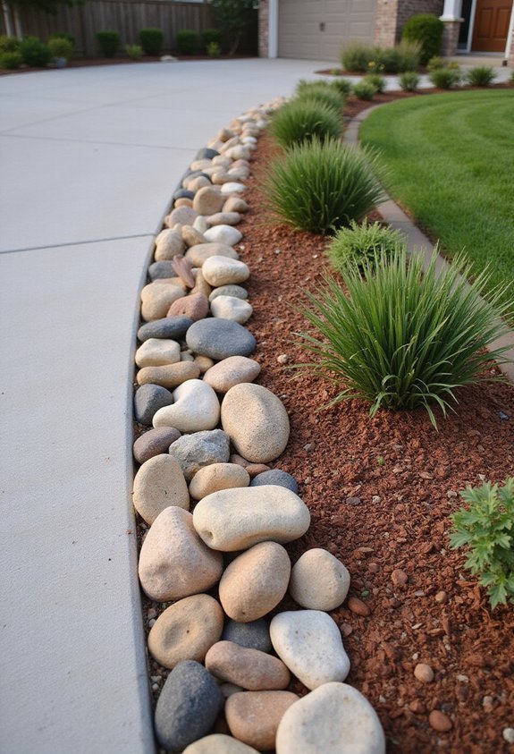 cohesive functional appealing lasting driveway borders