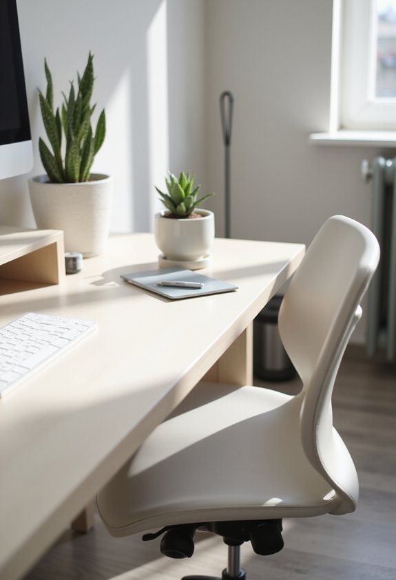desk plant freshens workspace atmosphere