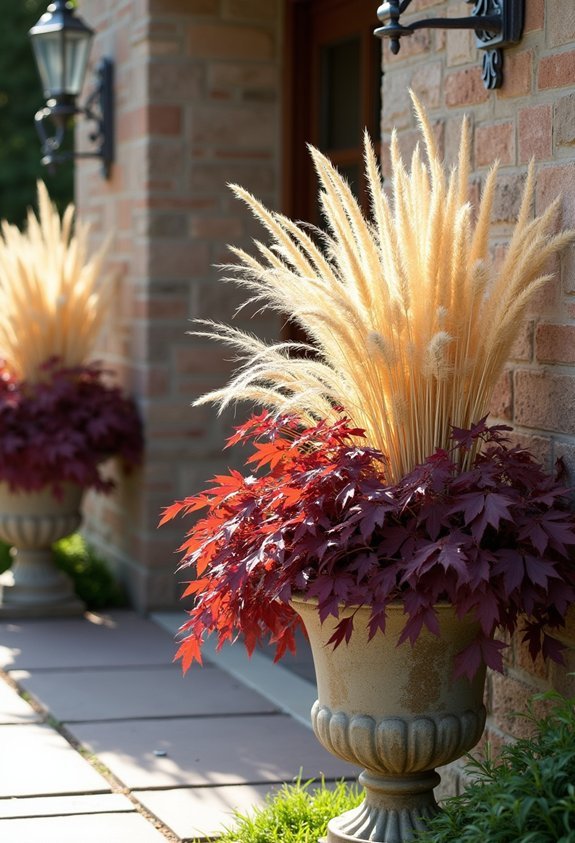 dramatic textural layered autumn showstopper