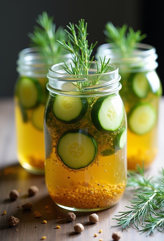 earthy pungent visually appealing versatile pickles