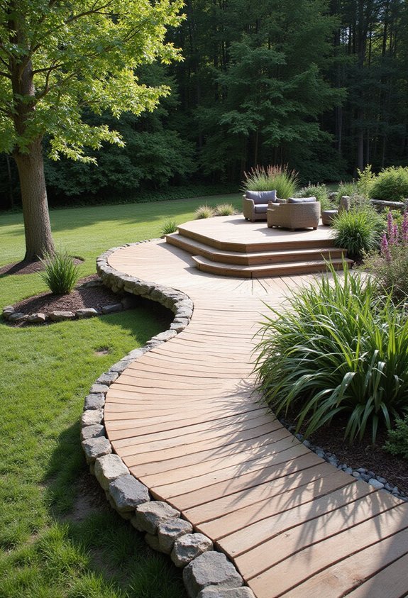 flowing curved organic sophisticated