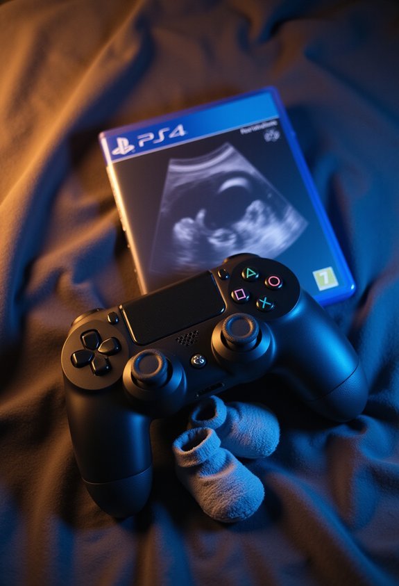 gamer s pregnancy announcement through gameplay