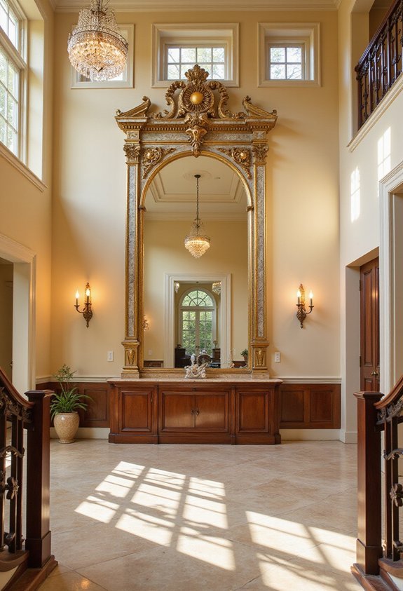 grand ornate luxurious reflective