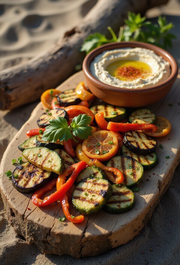 grilled flavorful textured fiber rich