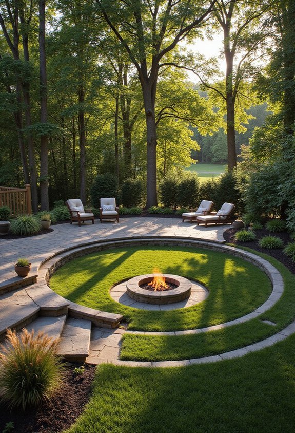 intimate cozy year round gathering space