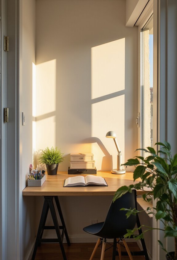 lighting transforms cubicle environment