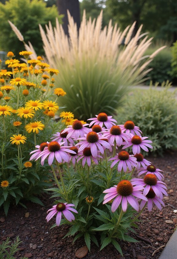 minimal maintenance continuous color native species