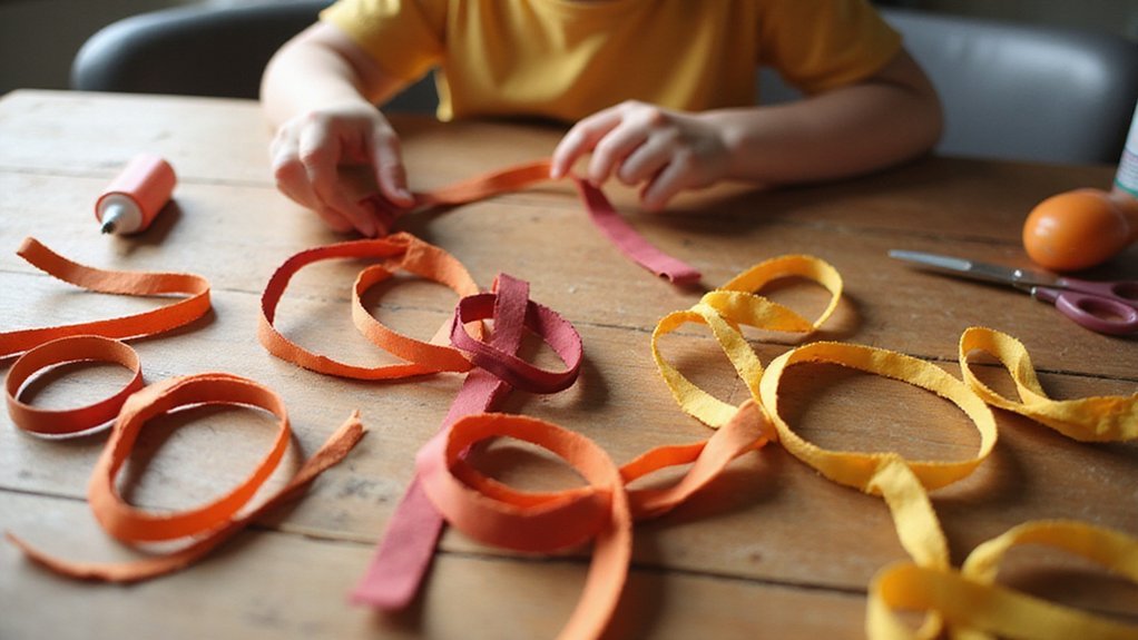 minimal supplies fine motor color combinations handmade decoration