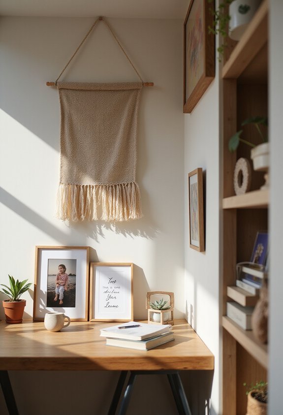 personalize with meaningful personal decor