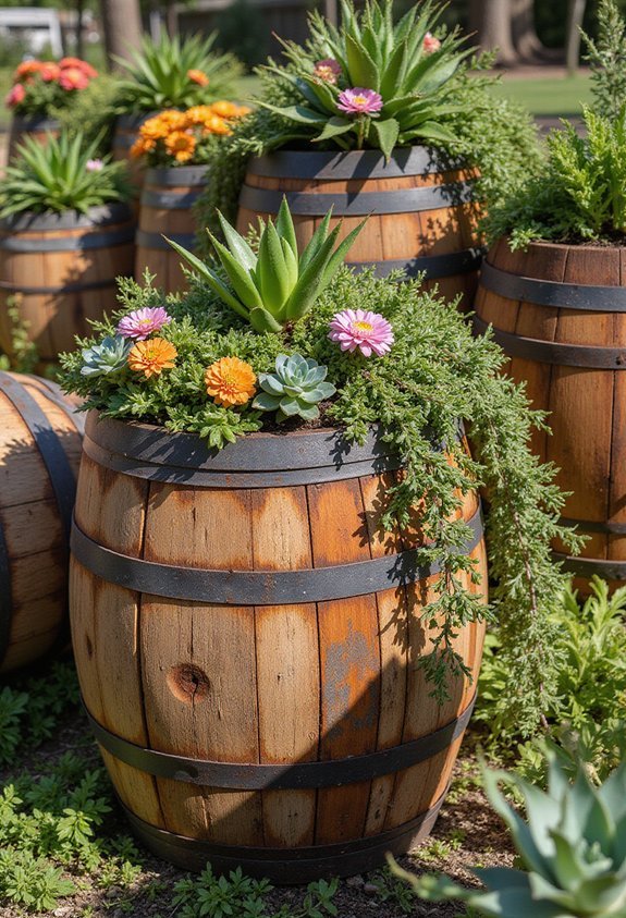 planting space rustic charm drainage quality potting mix