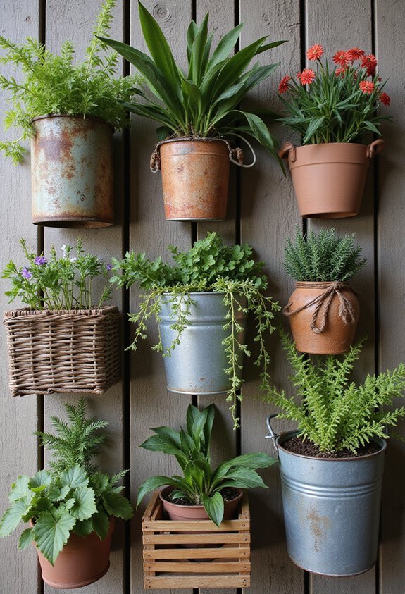 13 Garden Planters Made From Recycled Items