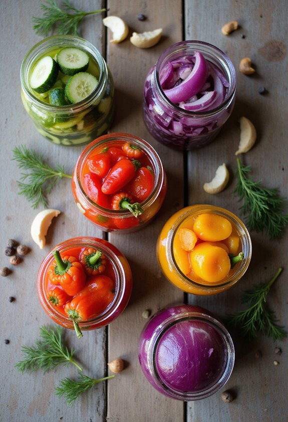 refrigerator pickles with simple ingredients