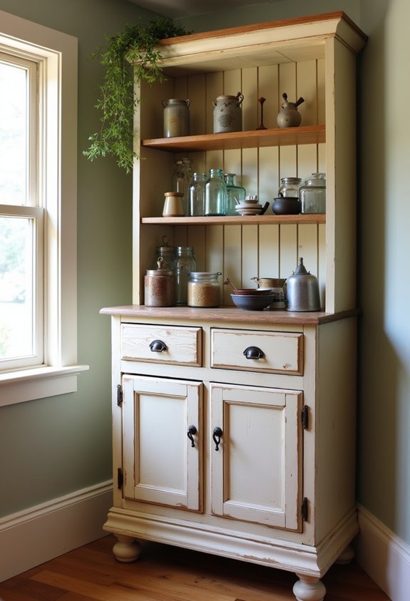 repurposed vintage storage solutions charm