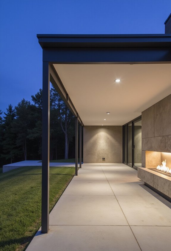 sleek minimalist sophisticated lower maintenance