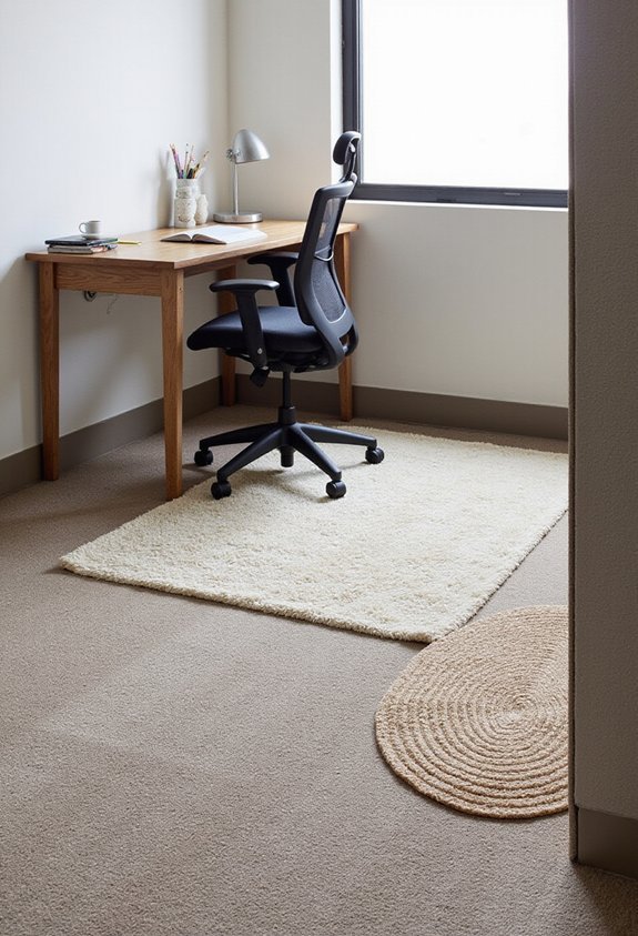 soft cushioning complementary high traffic mats