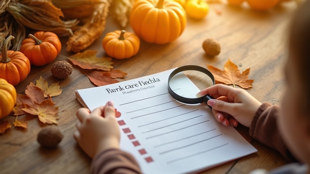 thanksgiving scavenger hunt captivates kids creatively