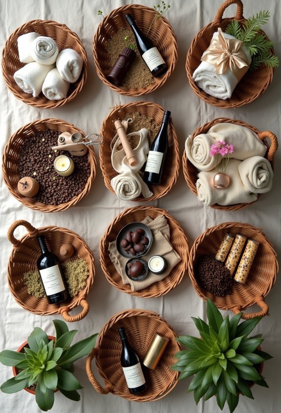 themed thoughtful gift basket