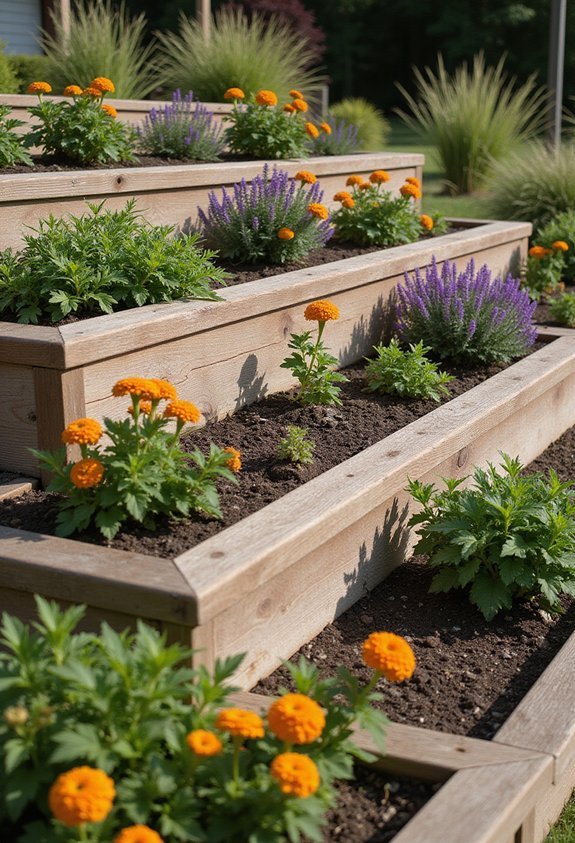 tiered dimensional multilevel visually dynamic