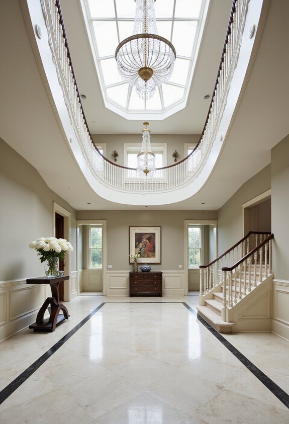 timeless luxury foyer design ideas