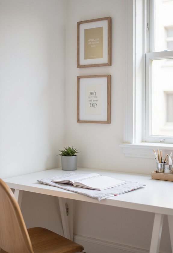 transformative motivational minimalist visual reminder