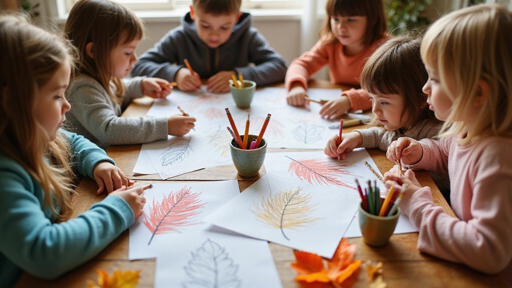 turkey feather artistic family competition